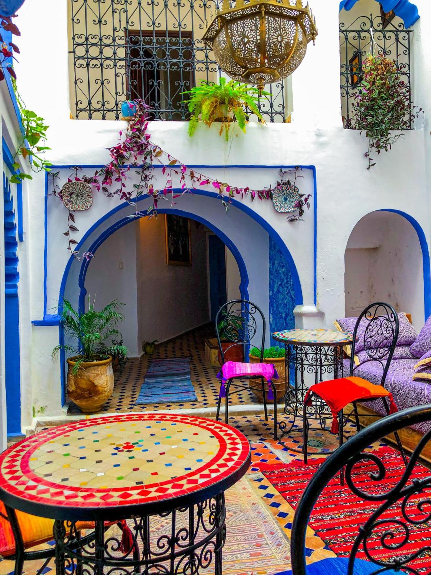 Riad Said Chaouen Чефчауен Екстериор снимка