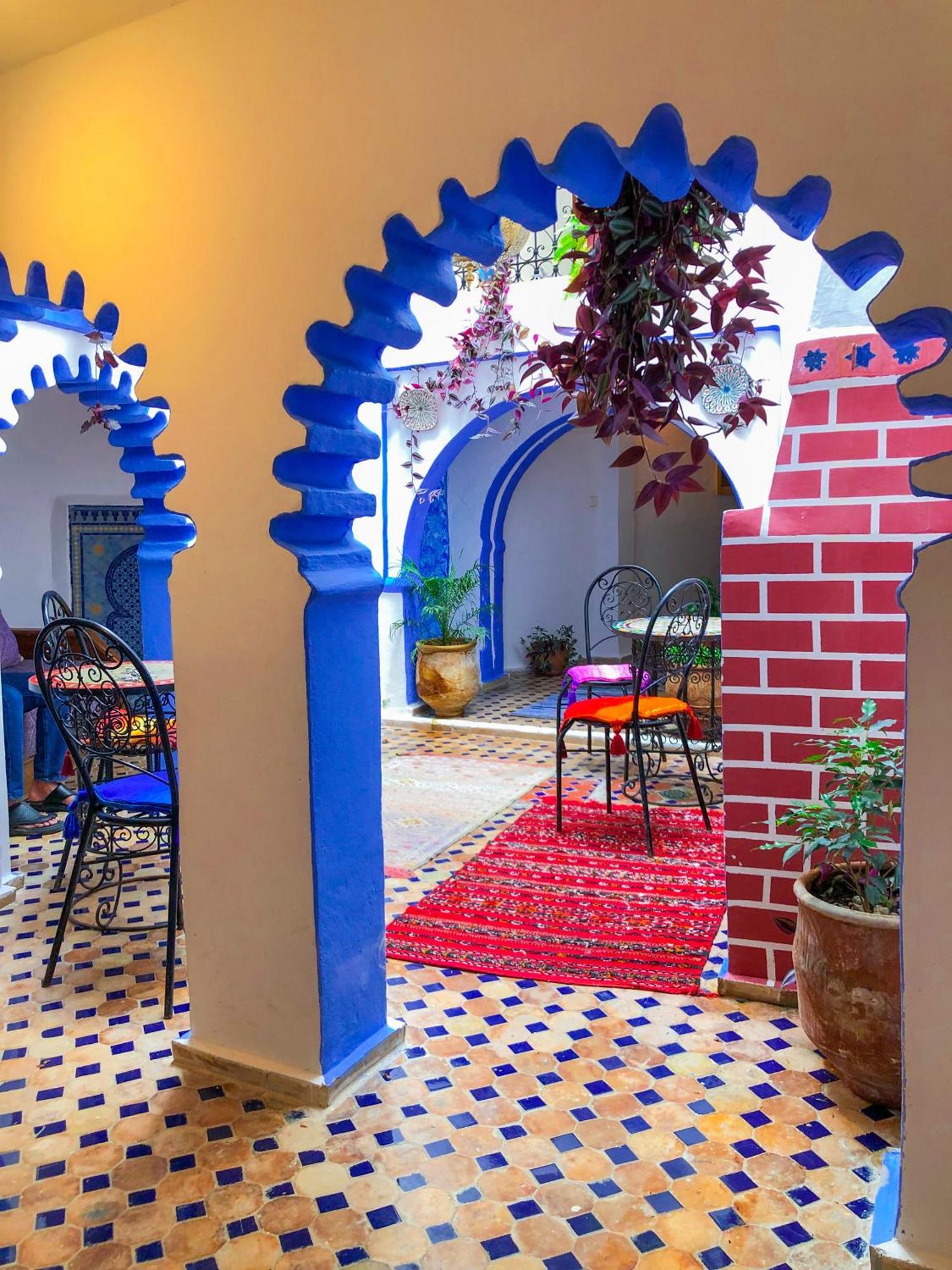 Riad Said Chaouen Чефчауен Екстериор снимка