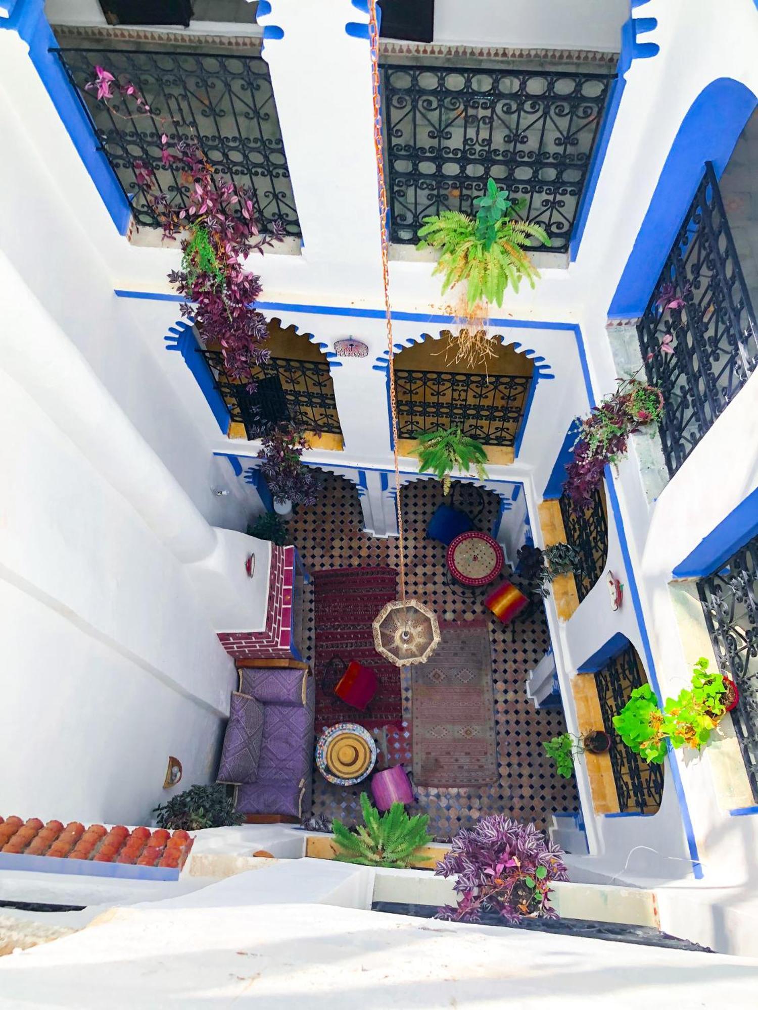 Riad Said Chaouen Чефчауен Екстериор снимка